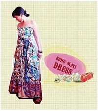 DIY Boho Maxi Dress